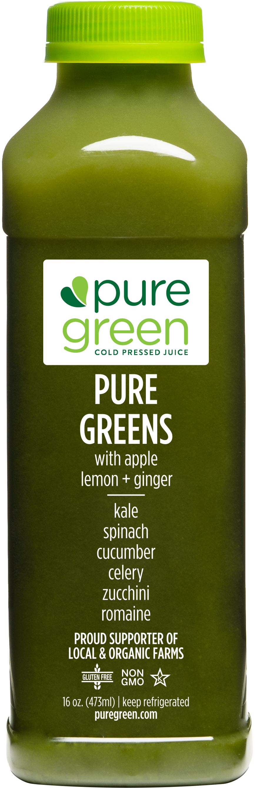 Pure Green Apple, Lemon, Ginger (A,L,G)